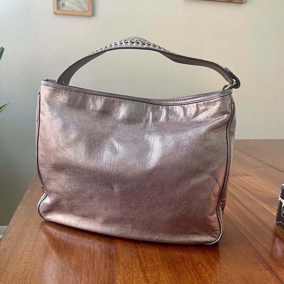Salvatore Ferragamo Hobo Bag Metallic Copper - Picture 5 of 12